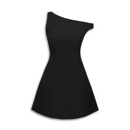 BST MỚI - DALLA Đầm lệch vai ngắn dáng xoè (D48)