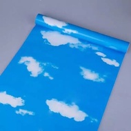 10m x 45cm cloud motif wallpaper sticker