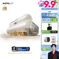 MOVA Q30 เครื่องดูดไรฝุ่น 17000Pa UVC ลมร้อน 65°C HEPA 6 ชั้น กำจัดไรฝุ่น สารก่อภูมิแพ้ สำหรับที่นอน