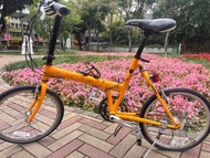 功學社KHS F20-T2 經典小折（芒果黃）