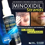 Minoxidil Strands 6% Minoxidil Topical Solution Hair Grower beard Grower Hair Loss Treatment