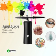 Airbrush mini portable 32psi paint spray cordless auto nail art make up body art cake painting