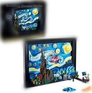 ⚡จัดส่งตลอด 24 ชั่วโมง ⚡Compatible with leG0 bricks Vincent Van Gogh The Starry Night 21333（ 2316+PC