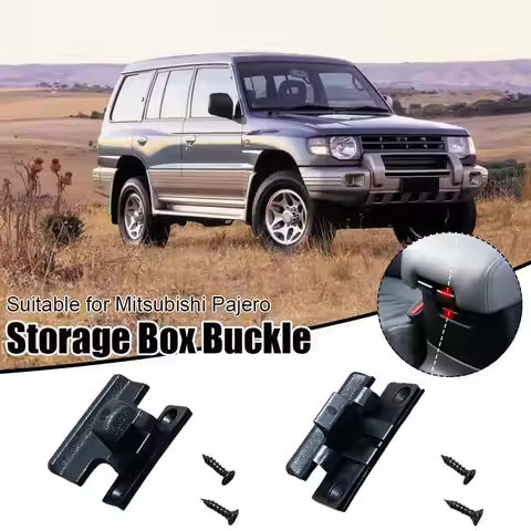 For Mitsubishi Pajero V73 V75 V77 V93 V97 Upper Lower Box Switch Lock MR532556 Cover MR532555 Armres