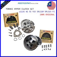 100% Tobaki Hyper Clutch Set/ LC135 4S 5S/Y15/SRL110/SRL115 Fi/Y125Z/RS150/EX5/Y110/SS2/LC135 ES, FZ