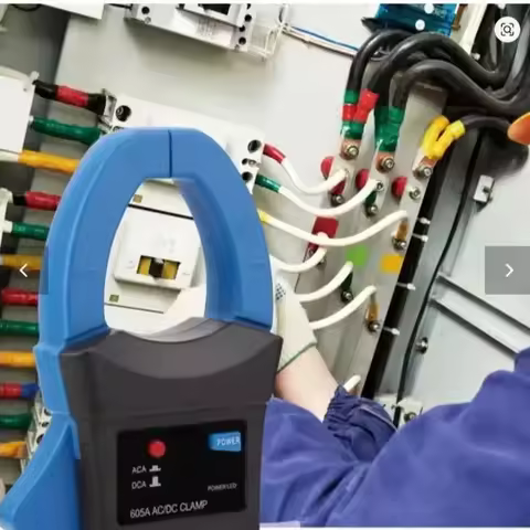 Multimeter Premium HP-605A Multimeter AC/DC Current Clamp Adapter 600A Digital Clamp Meter For