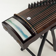 Guzheng Lukisan Lacquer Shuishan, Guzheng Kayu Cendana Kuning Daun Lebar, Guzheng 163, Guzheng Perse