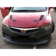 HONDA CIVIC FD 2006 - 2011 ( TYPE - R MUGEN ) FRONT SKIRT WITH 2K COLOR PAINT - FOR CHINA PP BUMPER COPY ORI - PU