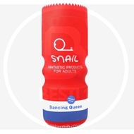 PROMOTERLARIS SNAIL CUP DANCING QUEEN/ PIJAT GETAR PRIA/TENGA SNAIL CUP - MerahSERU