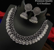 Indian German silver jewelry set