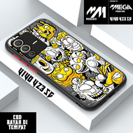 Soft Case 4D VIVO V23 5G - Casing 4D  VIVO V23 5G Terbaru Megacase [ ABSTRAK ] Silikon Hp  VIVO V23 