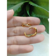 18K Gold Slave Earrings
