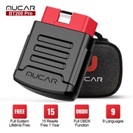 MUCAR BT200Pro All Car Full System 15 Reset Obd 2 Diagnostic Tool Bluetooth Code Reader Obd2 SCANNER