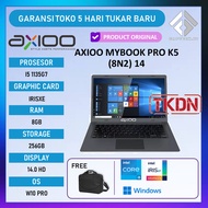 Axioo Mybook Pro k5 (8N2) 14 I5 1135G7 8gb 256 gb Win 10 Pro 14.0 TKDN
