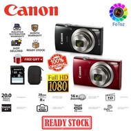 Canon Digital IXUS 185 Compact Camera Warranty By Canon Malaysia Warranty