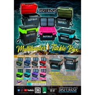 SOTELO HS-3628 Good Fishing Tackle Seat Box Storage Carry Shoulder Strap Side