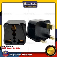 Plug Adapter Universal Full Copper 3 pin Adaptor Travel Plug for UK Power Sockets 2 Pin Adapter