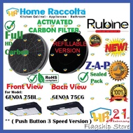 Activated Carbon Filter For Rubine Cooker Hood RSH-GENOA-75BL 90BL RUBINE Slim Hood RSH GENOA 75BL 9
