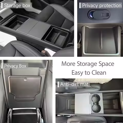 Storage Box for Tesla Model Y Juniper Accessories Center Console Trays for Tesla Model Y Juniper 202