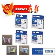 (New Sealed Expired) Epson Ink Cartridge 73N Magenta Cyan Yellow