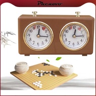 [Phenovo] Portable Mechanical Chess Clock International Chess Clock Analog Clock Chess Players