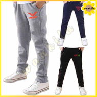 🔴Smart Embroidery Jogger Pant for Kids and Adults (Random color) - No choosing color | Kids Boys Long Pants seluar panjang budak lelaki