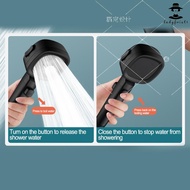 Effortless Cleaning 3 Modes High Pressure Shower Head with Innovative Spray Gear