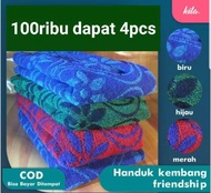 PROMO 100RIBU DAPAT 4PCS HANDUK MANDI DEWASA JUMBO UKURAN 140x70 UKURAN BESAR DAN TEBAL// HANDUK JUM