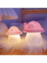 1入組蘑菇形狀裝飾小夜燈