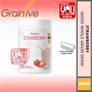 Grainlive Strawberry Meal Replacement/Grain 营养代餐/谷粮 (800g)