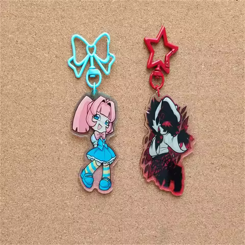 STAT + FOLLY Double-Sided Keychains RegretEvator Unique Gift Idea for Him Or Her