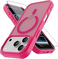 Magnetic for Phone 17 Pro Case with 1 Screen Protector [Mil-Grade Drop Protection] [Compatible with 