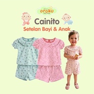 CAINITO BABY AND CHILDREN'S SUITS STRAWBERRY FLOWERS SERIES BABY CLOTHES SUITS