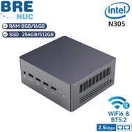 Aittact N305 Win11 Pro Mini PC I3-N305 DDR4 3200MT/s 2280 NVMe SSD Dual LAN 4K Triple Display USB3.2