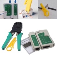 RJ45 RJ11 Network 3 in 1 Crimping Tool and Wire Stripper LAN Tester