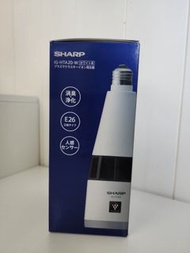 🈹️空氣清新機 Sharp 除菌離子消臭 空氣清新 LED 感應燈 最適合在廁所浴室用 型號：IG-HTA20-W (110v)電壓