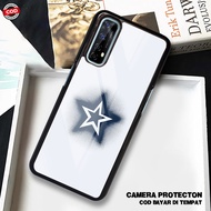 HP HS41 Case Realme 7 - 7 Pro Softcase Glass Kaca - Hardcase 2D Glossy - Protective Phone Case Lates