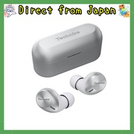 Technics Wireless Earphones EAH-AZ40M2-S Silver Bluetooth Noise Cancelling Multi-Point Connection fo