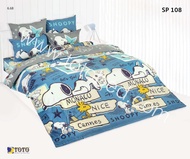 TOTO ที่นอนปิคนิค ลาย สนู๊ปปี้ Snoopy แบรนด์ TOTO ลิขสิทธิ์แท้ 100% ขนาด 3.5 และ 5 ฟุต