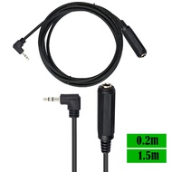 Big Three Core 6.35mm Audio Connection Signal Cable 3.5 to 6.5 Power Amplifier Speaker Male to Femal