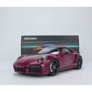 [现货]MiniChamps 1:18 Porsche 保时捷 911 (992） Turbo S Coupe Sport Design 2021 保时捷中国 20 周年纪念版 113069075 D