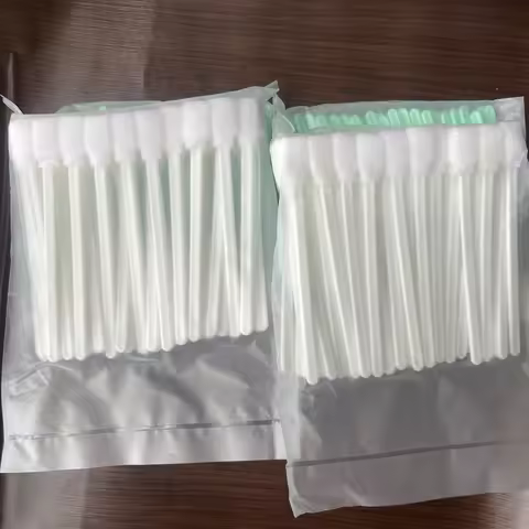 100 Pieces Printhead Cleaning Sticks for Roland Mimaki Mutoh Printers Eco-Solvent Cotton Swabs Clean