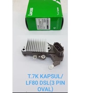 IC REGULATOR T.7K CAPSULE / 7K DSL LF80 3PIN OVAL ( AMPERBIG) LBR ( 126000-1580 ) LUCAS Brand