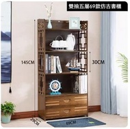 全城熱賣 - 實木置物架儲物櫃,餐邊櫃，茶水櫃【五層帶抽69長】