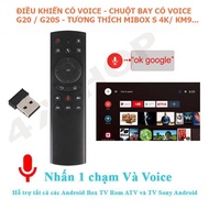 Điều khiển Chuột bay tìm kiếm giọng nói Air Mouse Remote Voice G20 / G20S - Tương thích Mibox 4K Mib