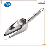 Toffi Stainless Steel Ice Cube Scoop Flour Candy Sugar Scoop Sedup Ais Batu 冰铲 (3oz/6oz/12oz/24oz) -