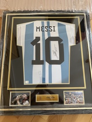 美斯 Messi 簽名球衣 FIFA World Cup Icons 框