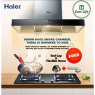 [Sirim] Haier Hood Range Hood Kitchen Hood IT9001 Kitchen High Suction Power 1600m3 /Elba HOOD T-Hoo