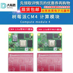 免運大陸勝Raspberry Pi CM4 8G計算機模塊 IO Board底板擴展板LJJ