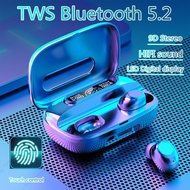 ♥ SFREE Shipping ♥ M9 tws bluetooth headphones hifi stereo 5.2 wireless earphonesin-ear handsfree headphones with charging case for smartphone